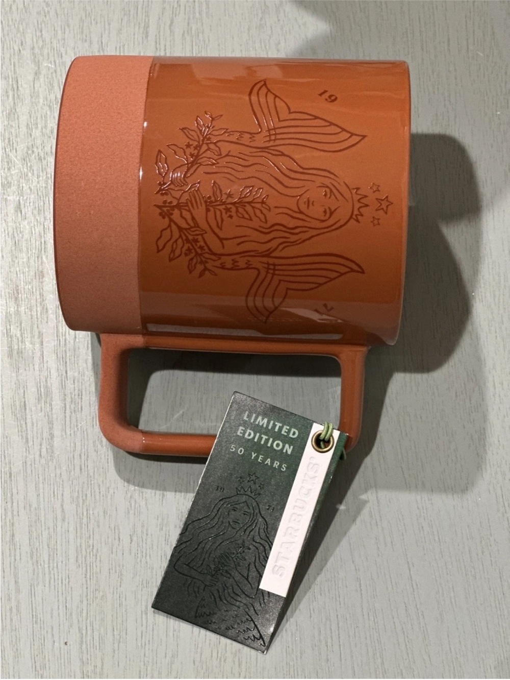 Starbucks Mug 2021 Terra Cotta Coffee Cup 50th Anniversary Limited Edition 12
OZ - Picture 3 of 6